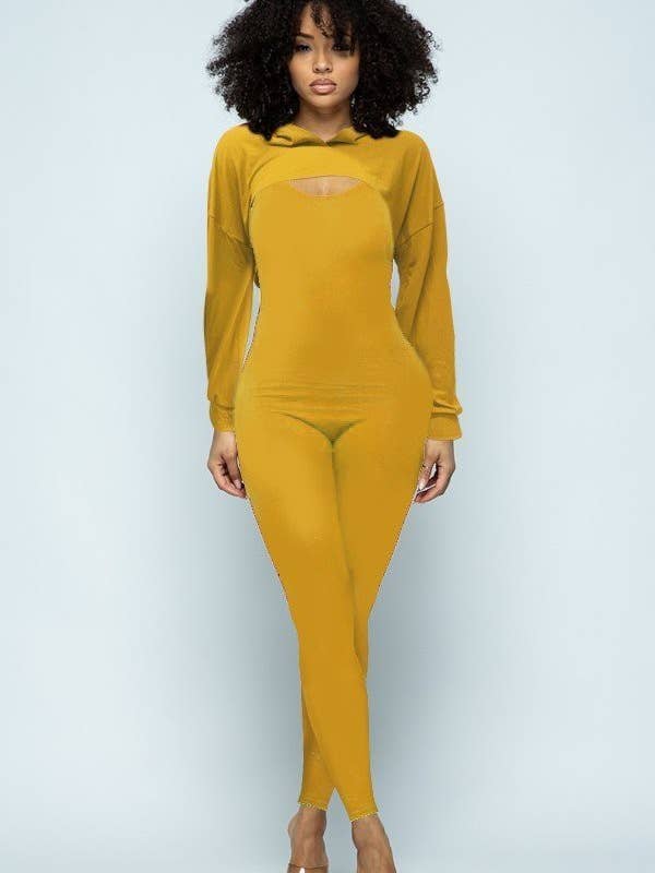 Two Piece Jumpsuit Set for wholesale by SJL Apparel