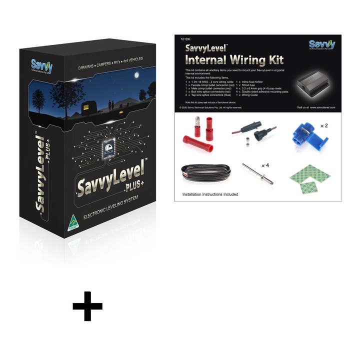 SavvyLevel and DIY Internal Wiring Kit for Caravans for engroshandel hos SavvyLevel