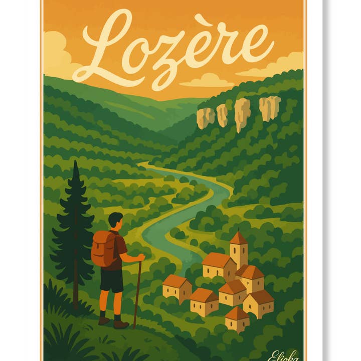 ELIOKA - Wholesale Poster - Display "Journey in Lozère"0