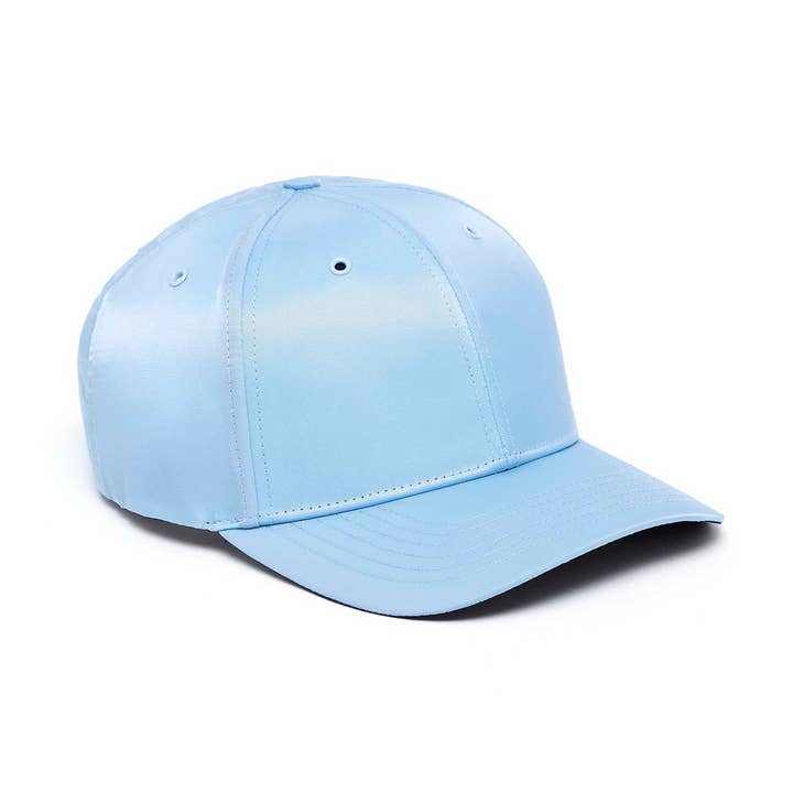 Light Blue Nylon Draeger Cap for wholesale by Draeger Paris