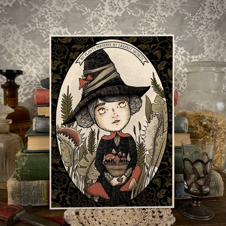 Sorcière des plantes pour la vente par The Orphans of Dudleytown