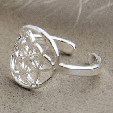 flora ring for wholesale by Wild Abandon Jewelry