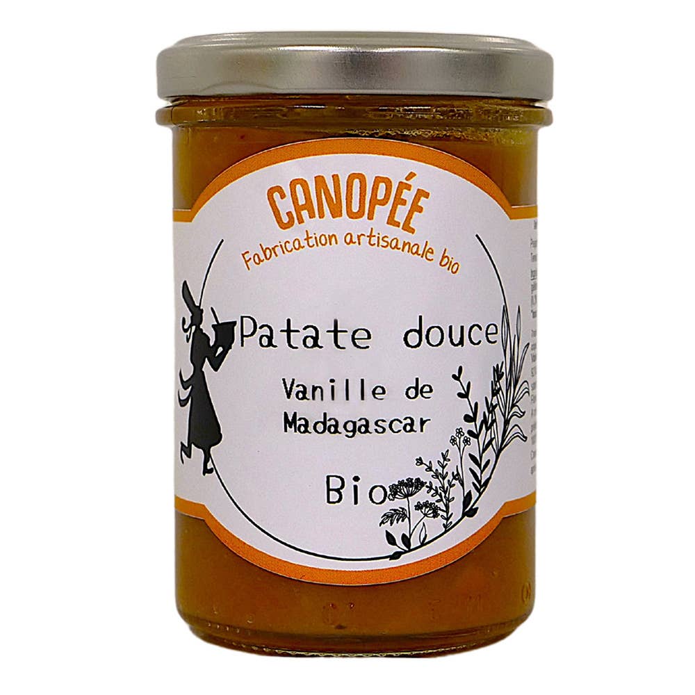 Biscuiterie des Vénètes – wholesale Jam/jelly – Canopée - Organic Extra Sweet Potato & Vanilla Jam0