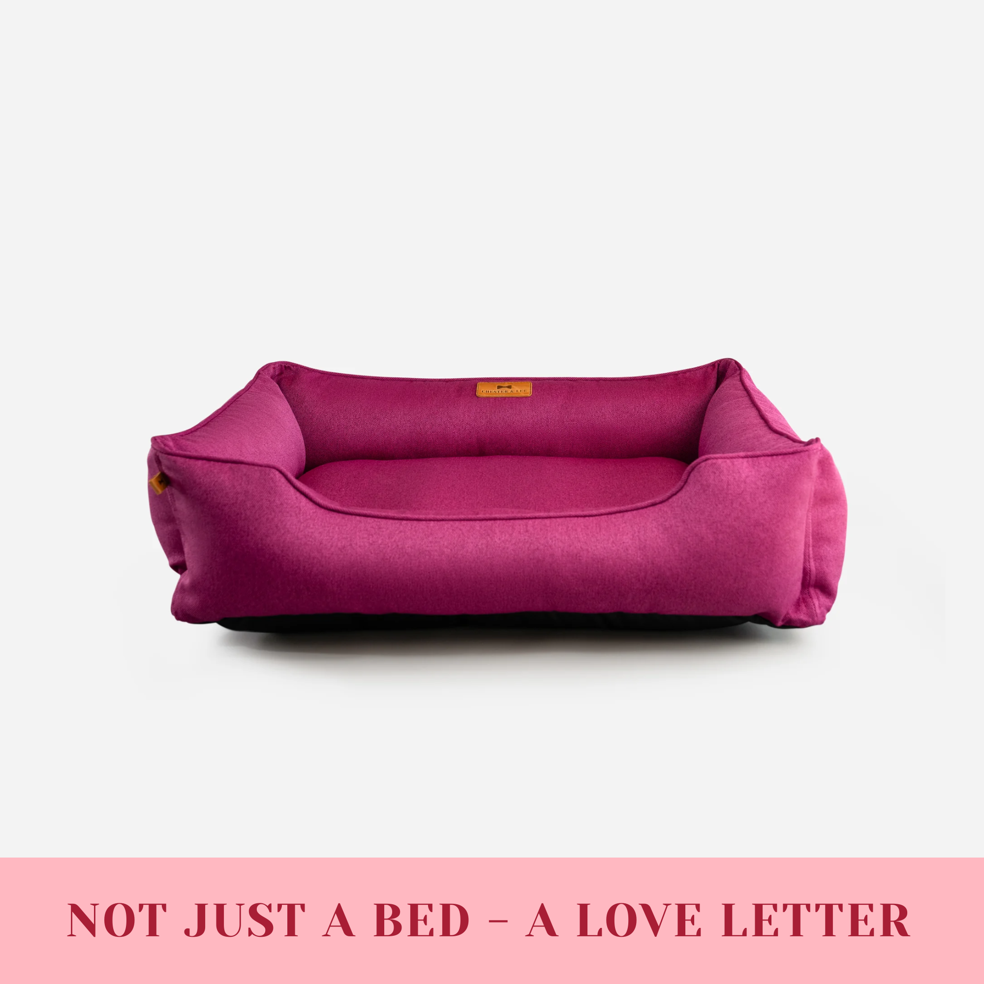 Berry Pink Sleeper Dog Bed for wholesale on Faire5