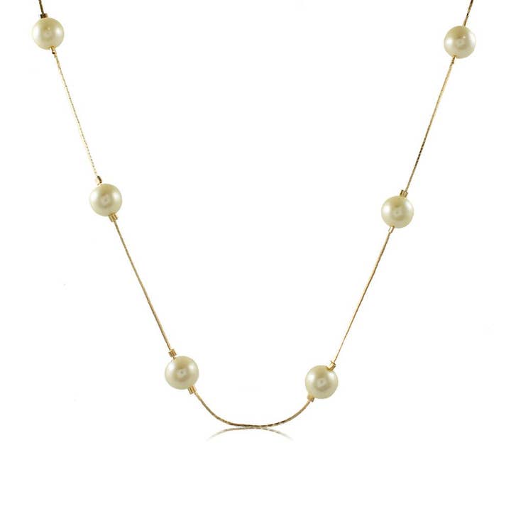 Collier plaqué or 18K 46010 50cm/20in pour la vente par Gio Fantato