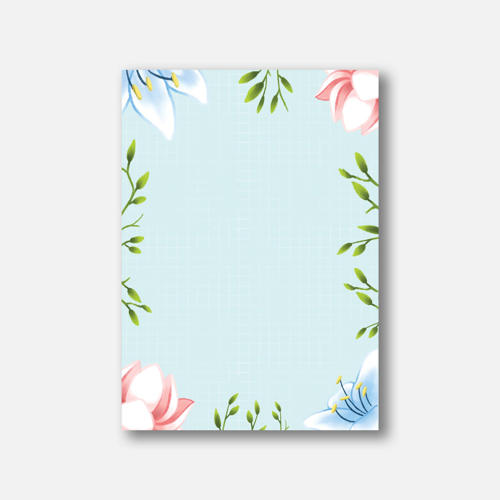 Studio Appeltjesgroen - Wholesale Notepad - Flowers  notepad A54