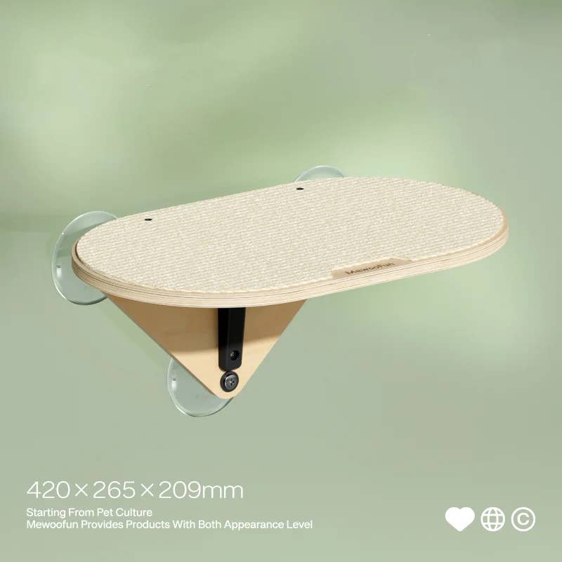 Robud & Mewoofun Official Store - Wholesale Pet Scratcher - Cat - MEWOOFUN Cotton Cat Window Bed Jumping Climbing Platform Cat0