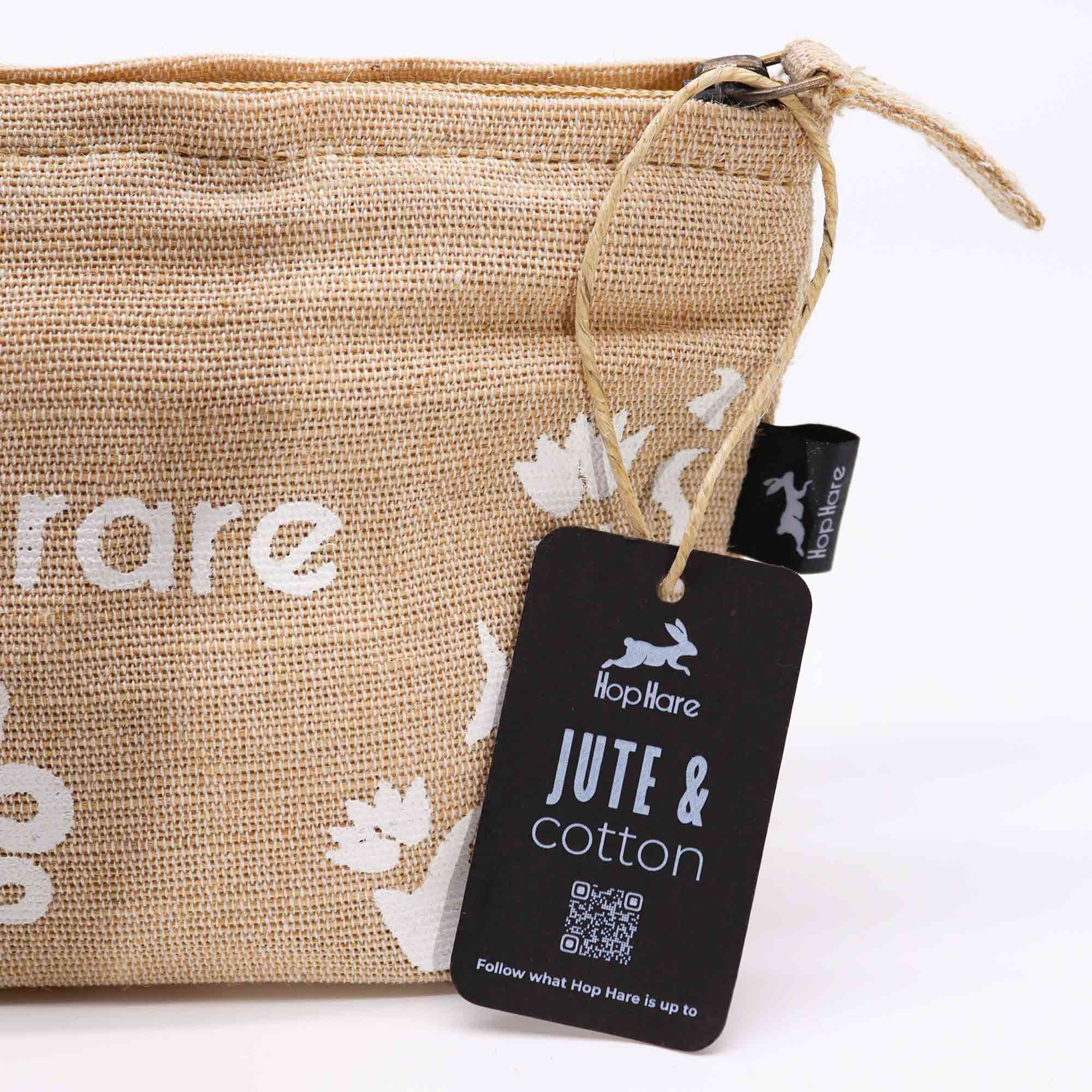 AWGifts Europe - Wholesale Pouch - Women's - Hop Hare Eco-Friendly Jute Pouches7