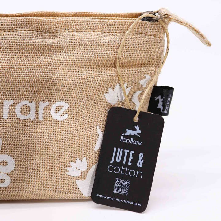 AWGifts Europe - Wholesale Pouch - Women's - Hop Hare Eco-Friendly Jute Pouches7