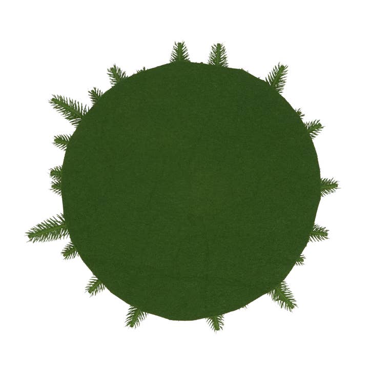 Green Pine Cone Placemat for wholesale on Faire