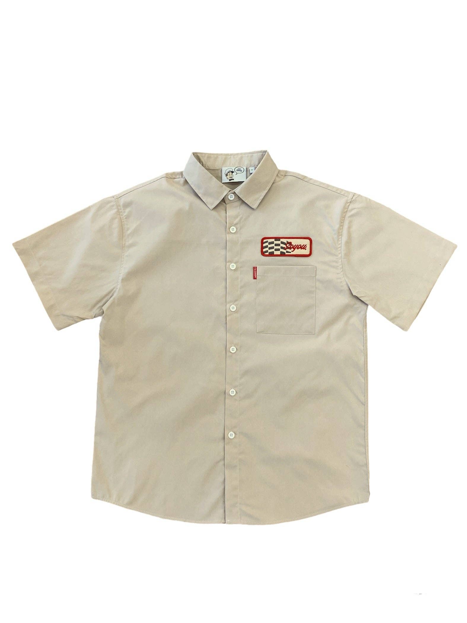 SoYou Clothing – Engroshandel Skjorte med buttondown – Mænd – Derby City knap nede3