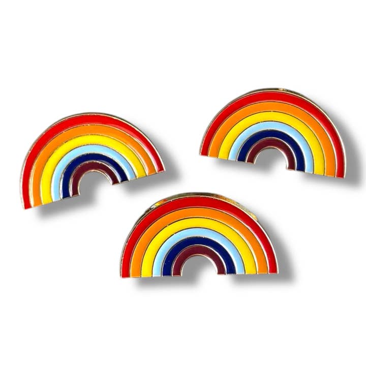 Kinky Pleasure – wholesale Lapel pin/button – Kinky Pleasure - KPB004 - Badge / Pin - Rainbow - Model 14