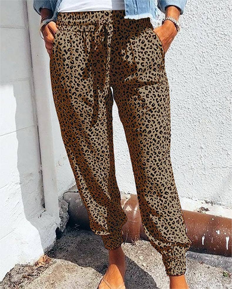 Rosa Clothing - Wholesale Pants - Women's - Casual Leopard print Leggings slacks pants7