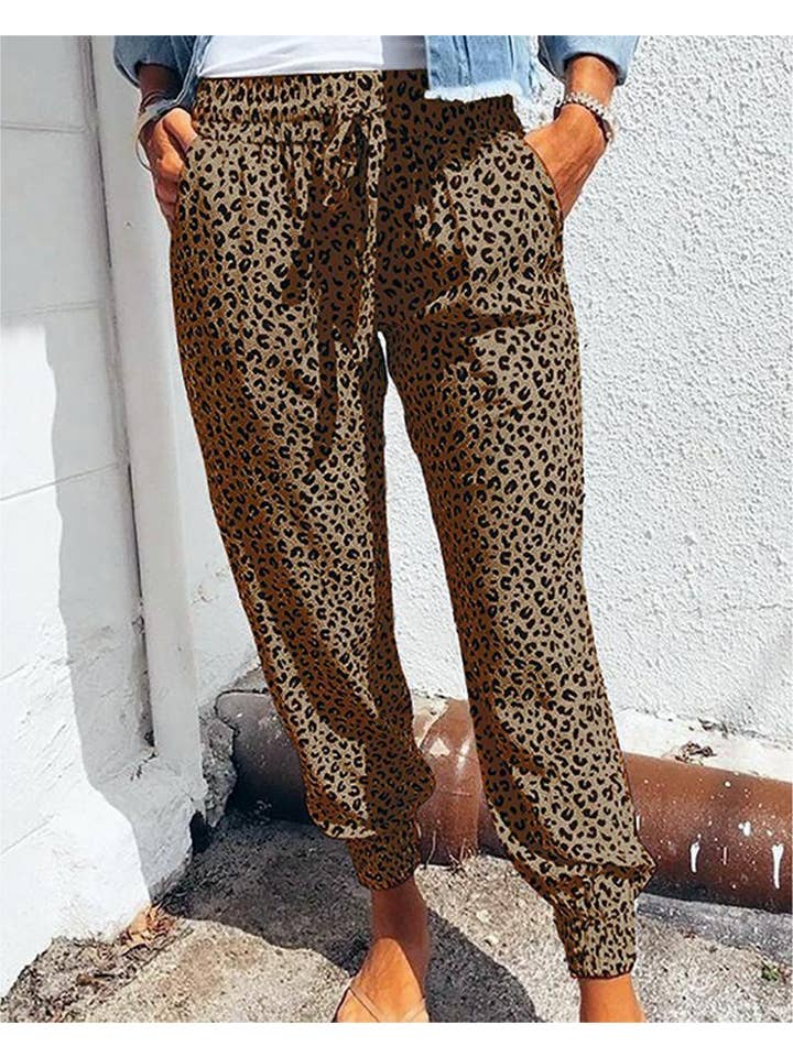Rosa Clothing - Wholesale Pants - Women's - Casual Leopard print Leggings slacks pants7