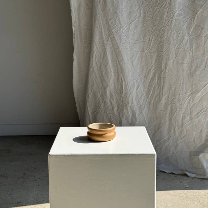 Office Objets - Wholesale Decorative Plate/Dish/Bowl - Large stoneware salt cellar made in France D8.517