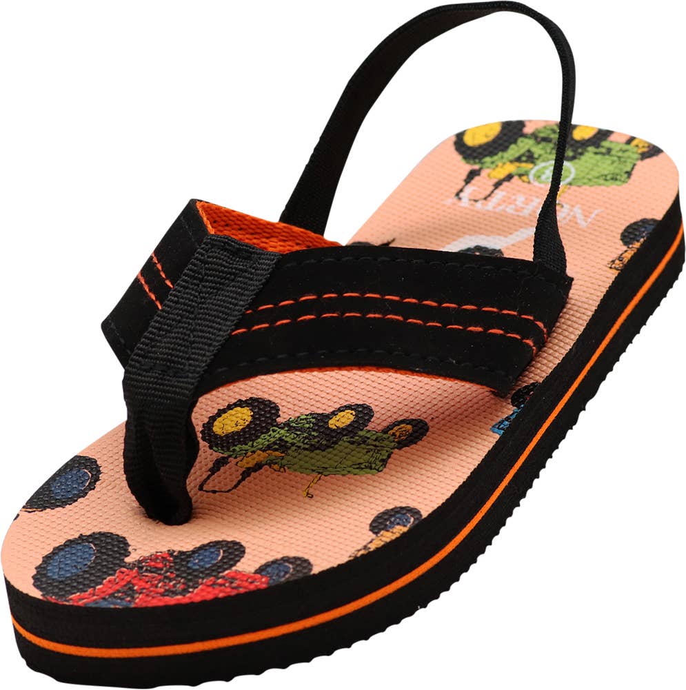 Eastern Off Price - Wholesale Sandals - Kids - Norty Toddler Flip Flops for Kids Baby Boys Girls Elastic Sl0