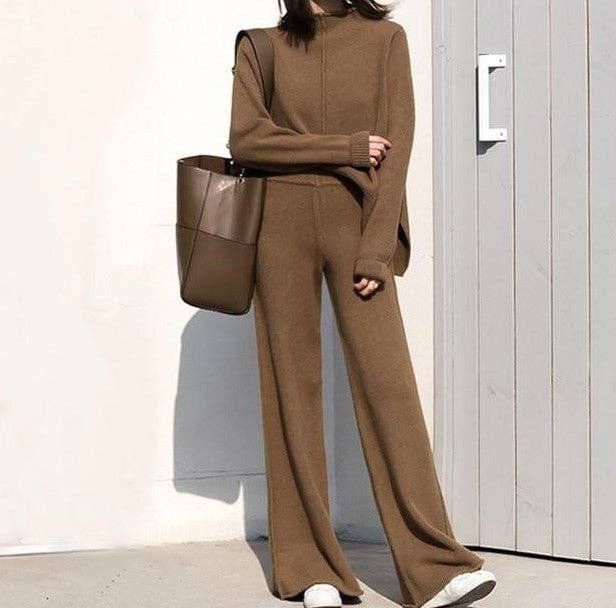 The Cotton Brand - Vente Ensemble de vêtements d'intérieur – femme - Ensemble Marble Arch en coton, 2 pièces5