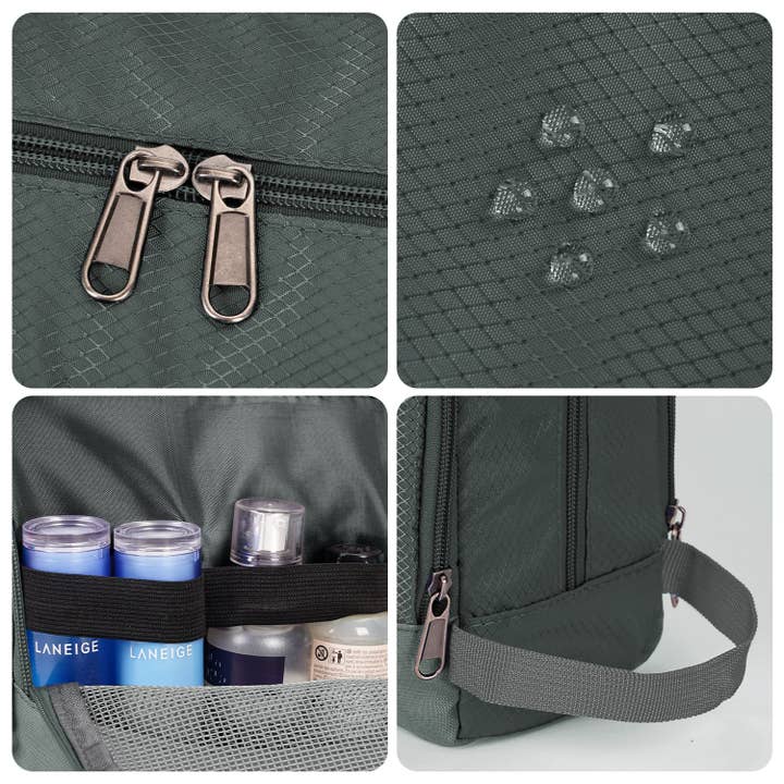 wandf - Wholesale Toiletry Bag - Unisex - Toiletry Bag Hanging Dopp Kit Water Resistant Shaving Bag62