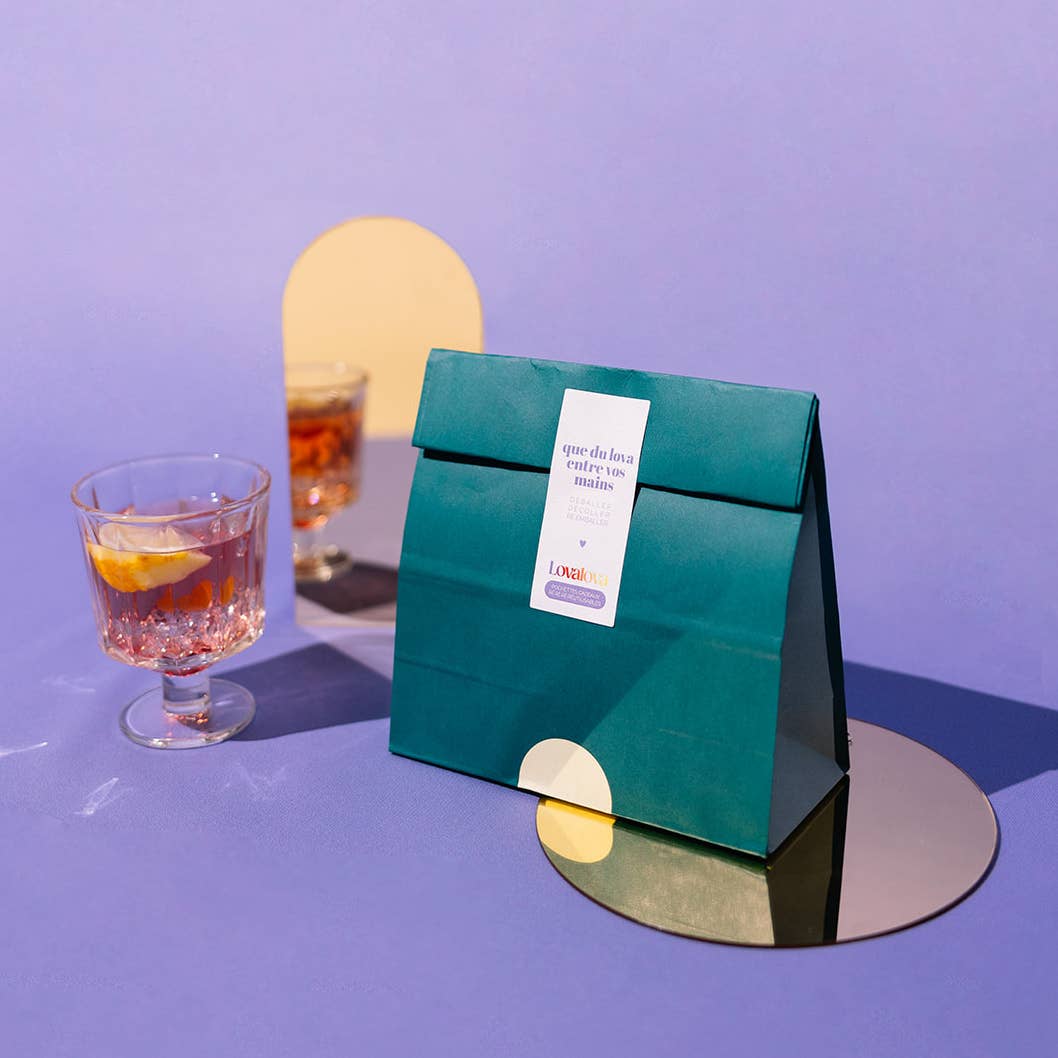 Lovalova - Wholesale Gift bag - Soft Green reusable gift packaging6