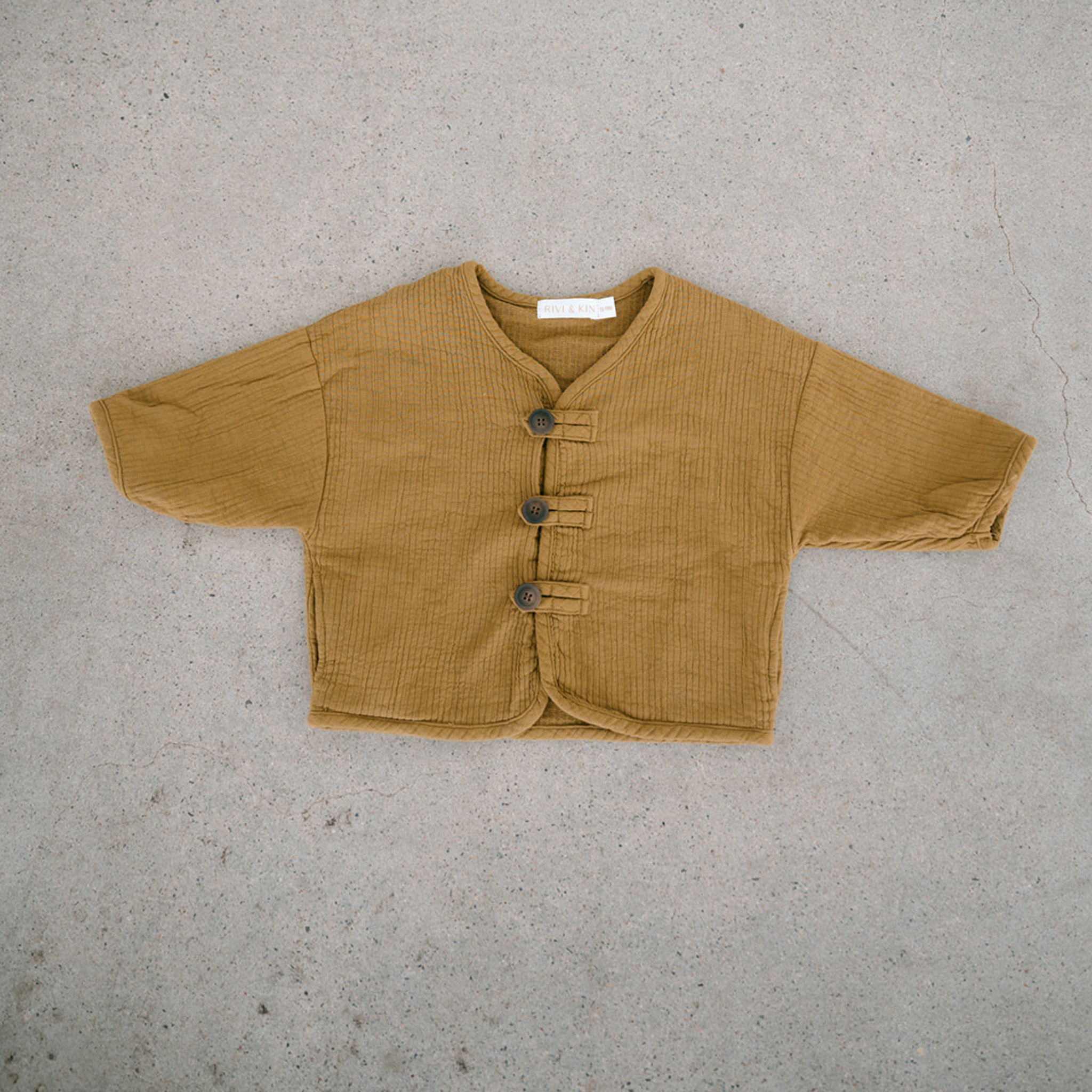 Rivi & Kin - Wholesale Jacket - Kids - Quilted Jacket - Olive2