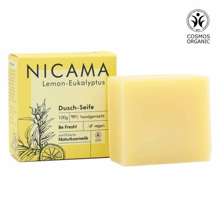 NICAMA - shower soap lemon-eucalyptus for wholesale by NICAMA