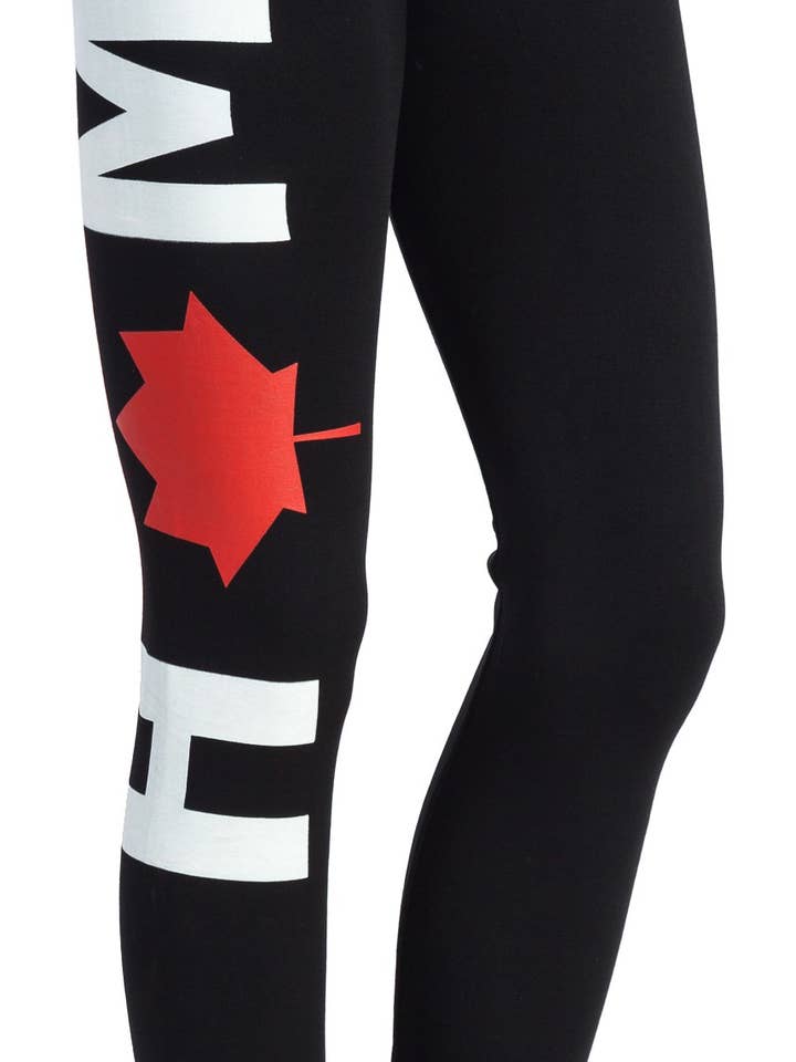 Home print Thermal plush legging S-L: THLG-21 for wholesale by Imagine Imports