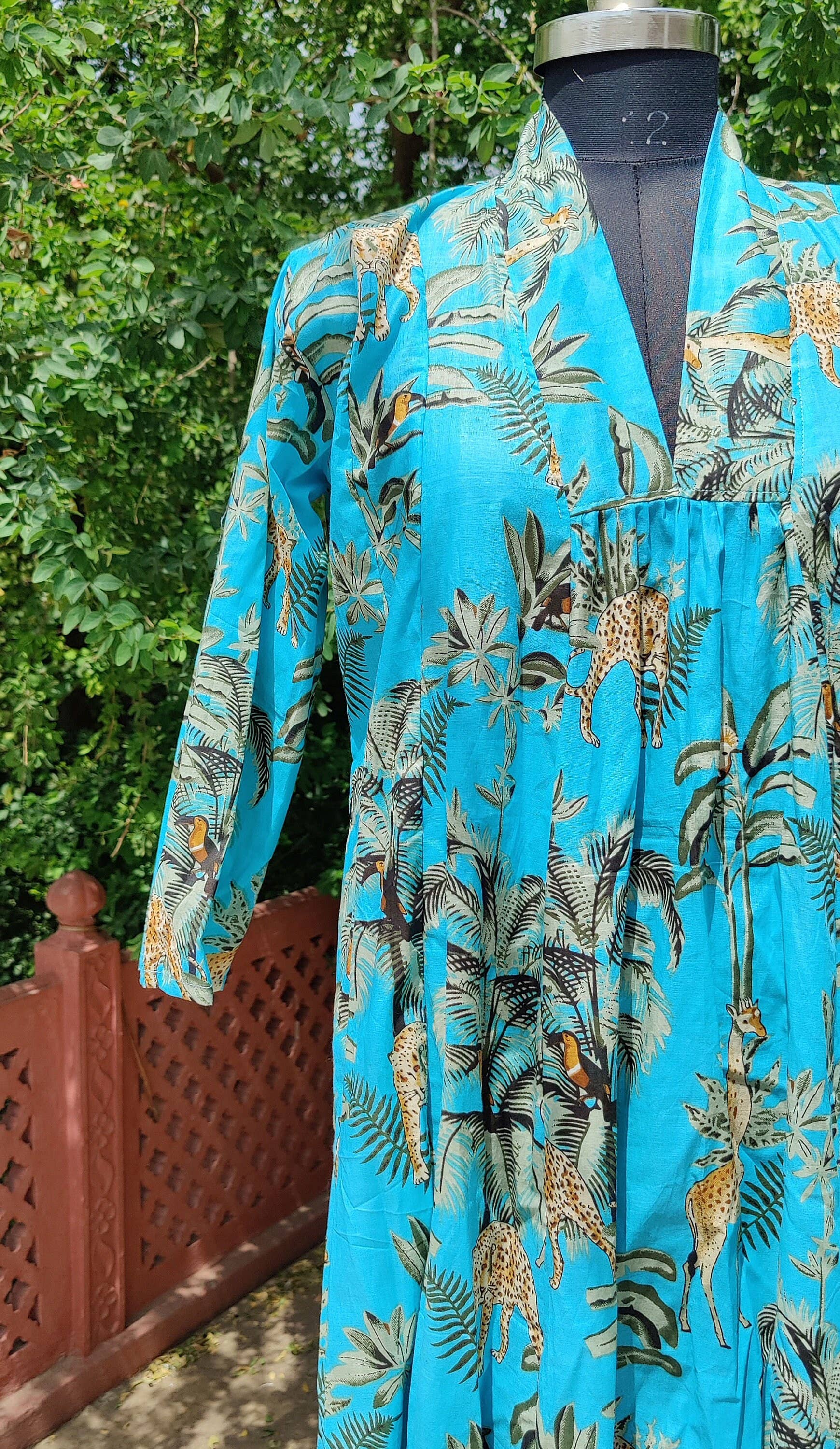 Bhawana Handicrafts - Wholesale Dress - Women's - Hand Block Print Indian Cotton Dress2