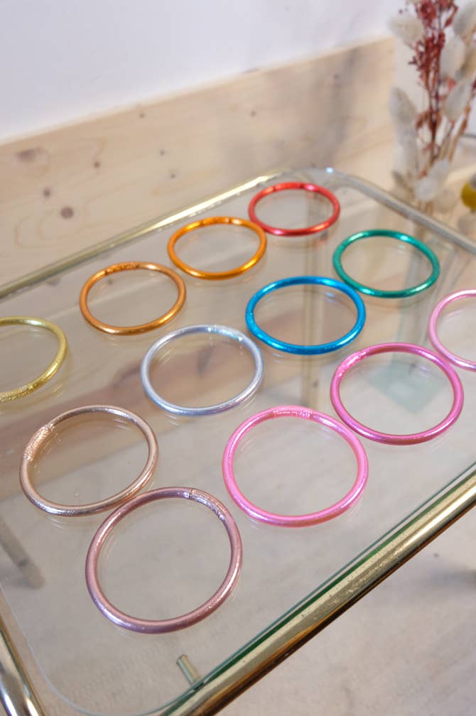 Clo Bijoux - Wholesale Bangle Bracelet - Golden Buddhist Mantra Bracelet3