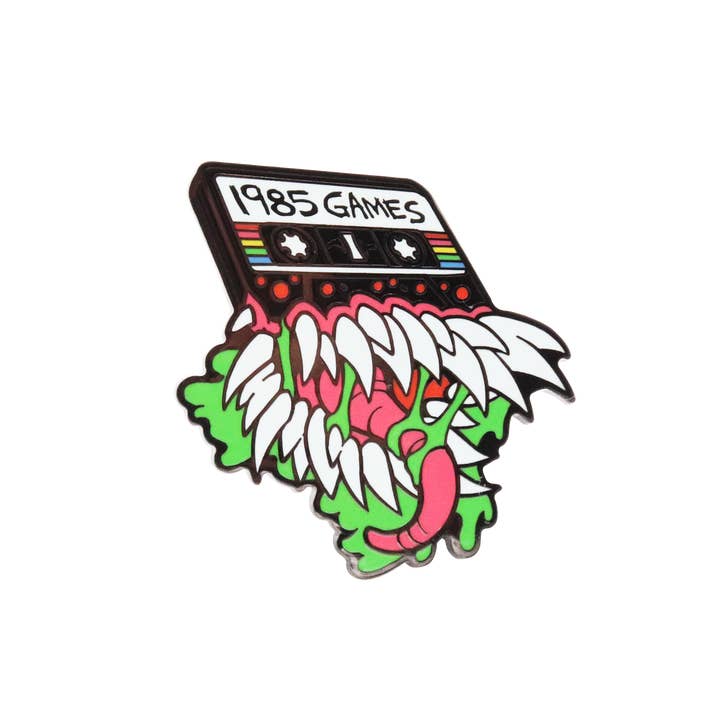1985 Games - Wholesale Lapel Pin/Button - Pin: 1985 Games Tape Mimic