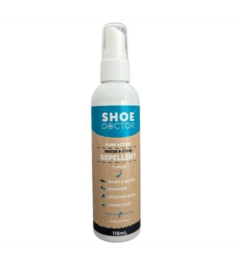 Shoe Shoe Products Australia - Wholesale Shoe polish – Unisex - Shoe Doctor Shoe Water & Stain Repellant Pump Action 118ml0