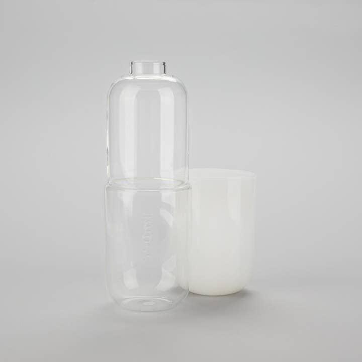 Balvi - Wholesale Water Bottle - Botella & Vaso, Water Pill, transparent/white3