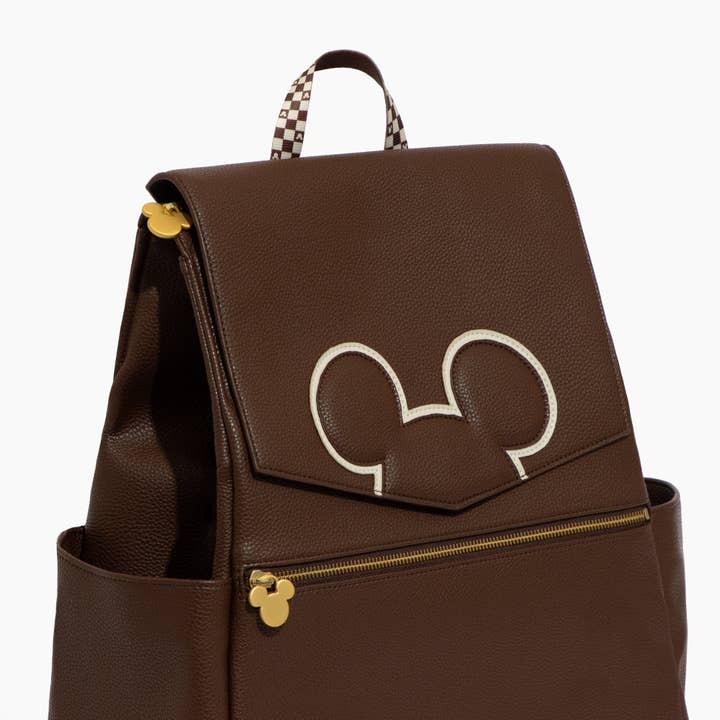 Freshly Picked - Wholesale Diaper Bag - Baby - Disney Mocha Mickey Mouse Classic Diaper Bag II2