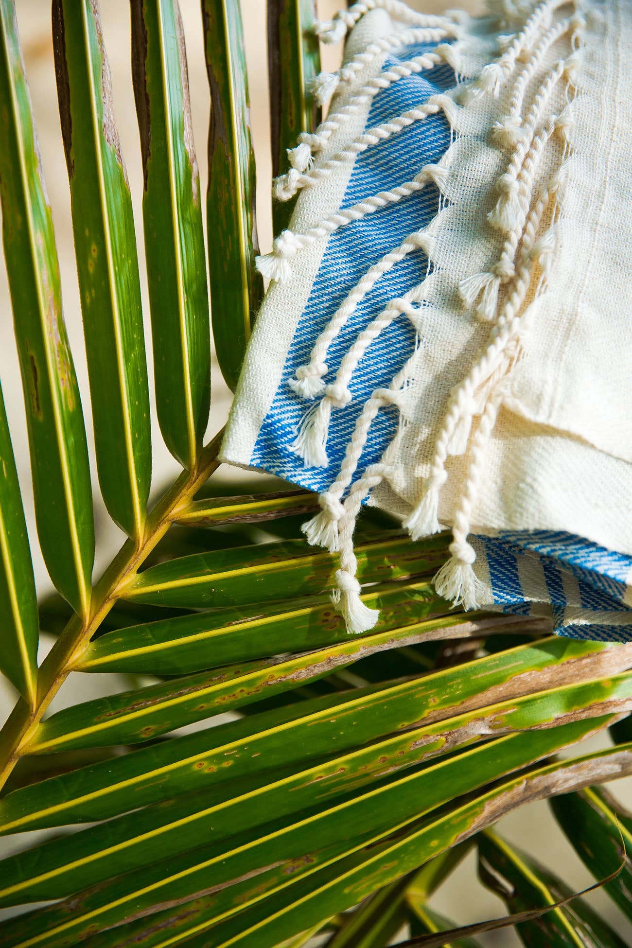 Kikoya - Vente Serviette de plage - Serviette de plage turque Anatolya Pestemal Hammam Fouta à séchage rapide1