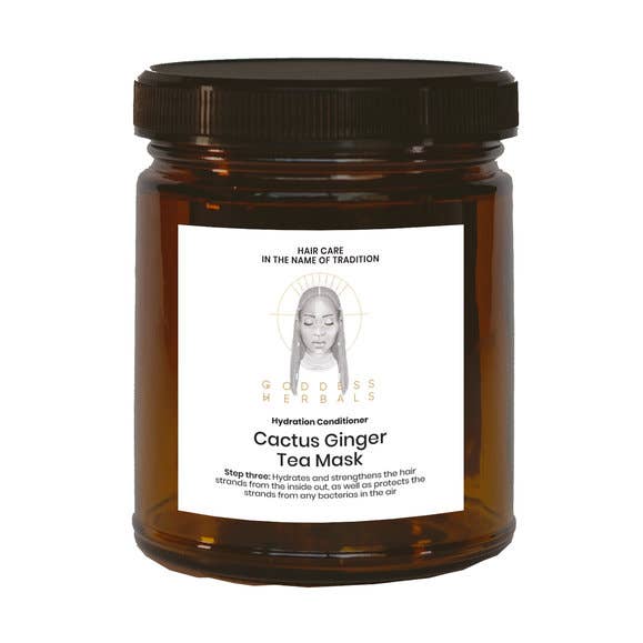 Cactus Ginger Tea Mask for wholesale by Goddess Herbals