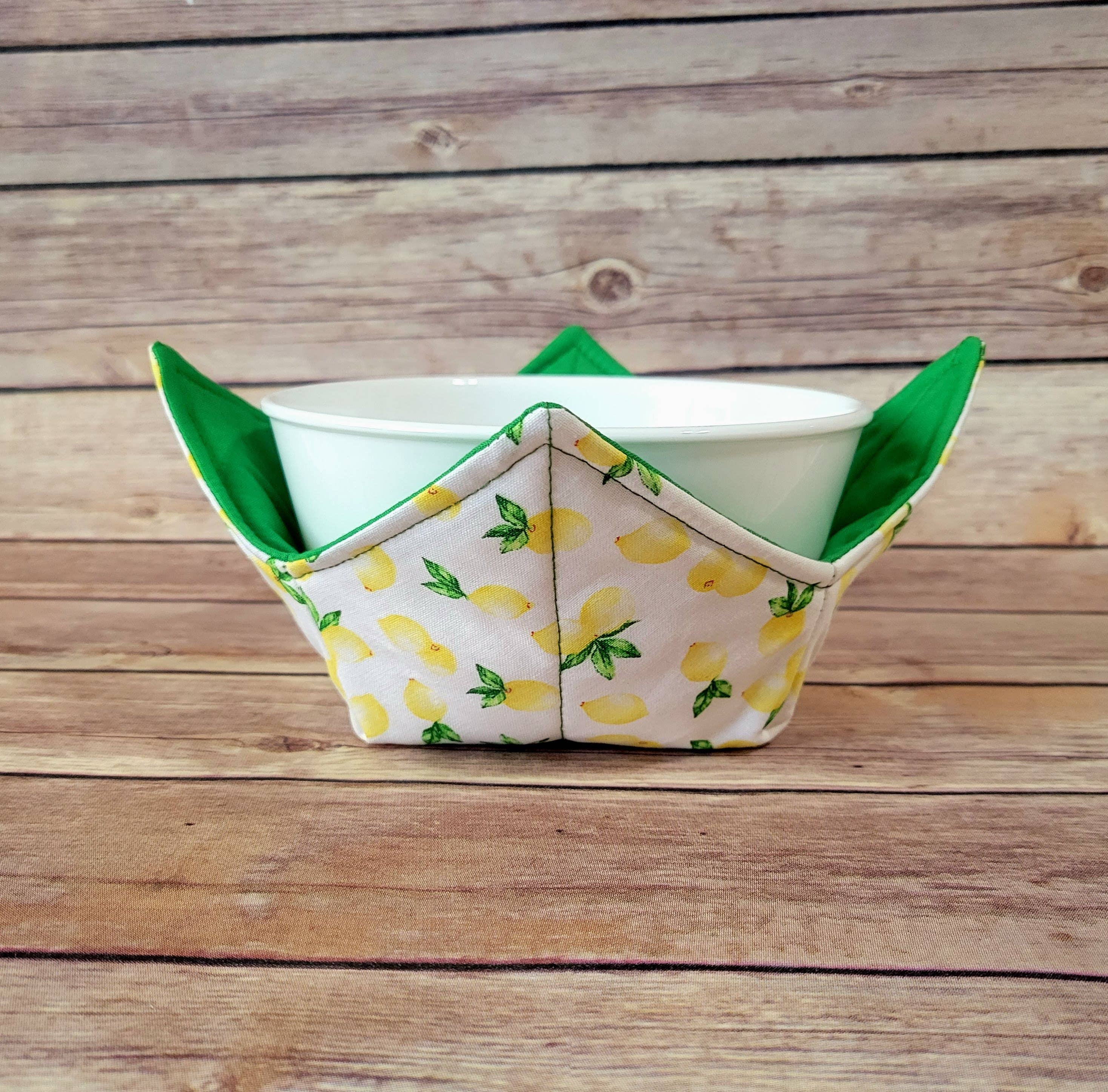 Burpie Bibs Boutique - Wholesale Oven Mitt/Pot Holder - Fruit Bowl Cozy | Lemon Cherry Strawberry Orange Hot Pad29