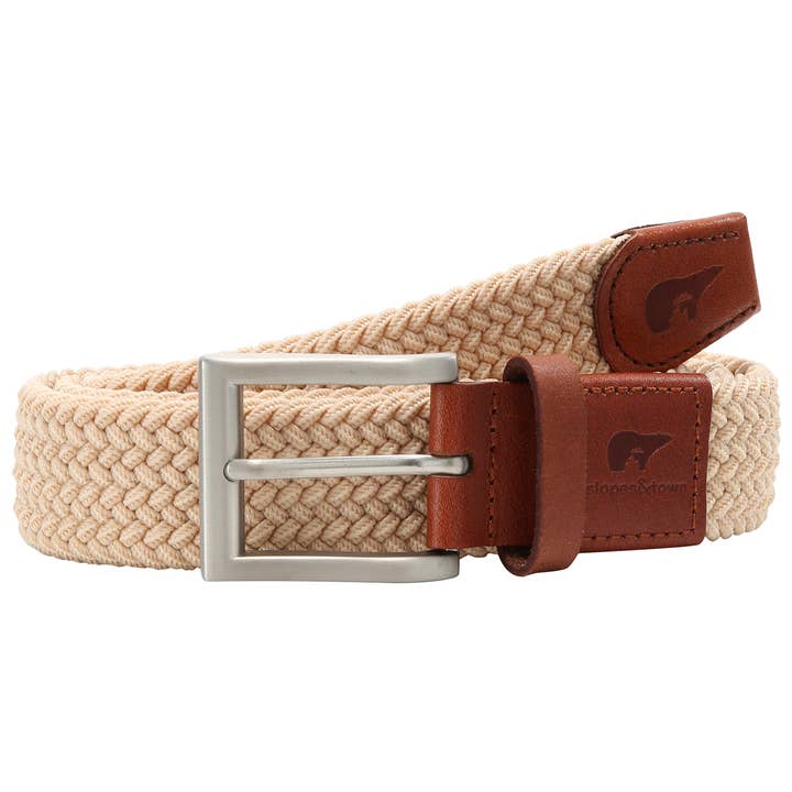 Recycled Elastic Braided Belt John for wholesale by Slopes&Town
