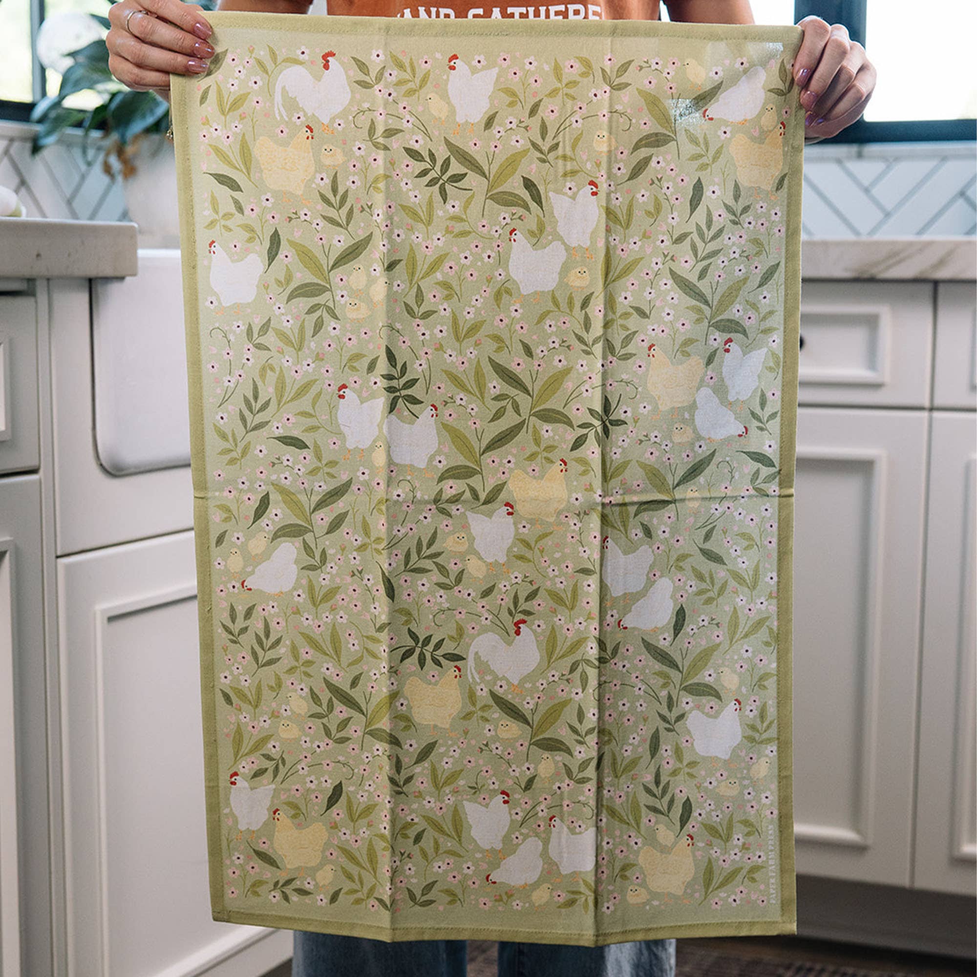 Paper Farm Press - Vente Torchons - Torchon Chicken Fields1