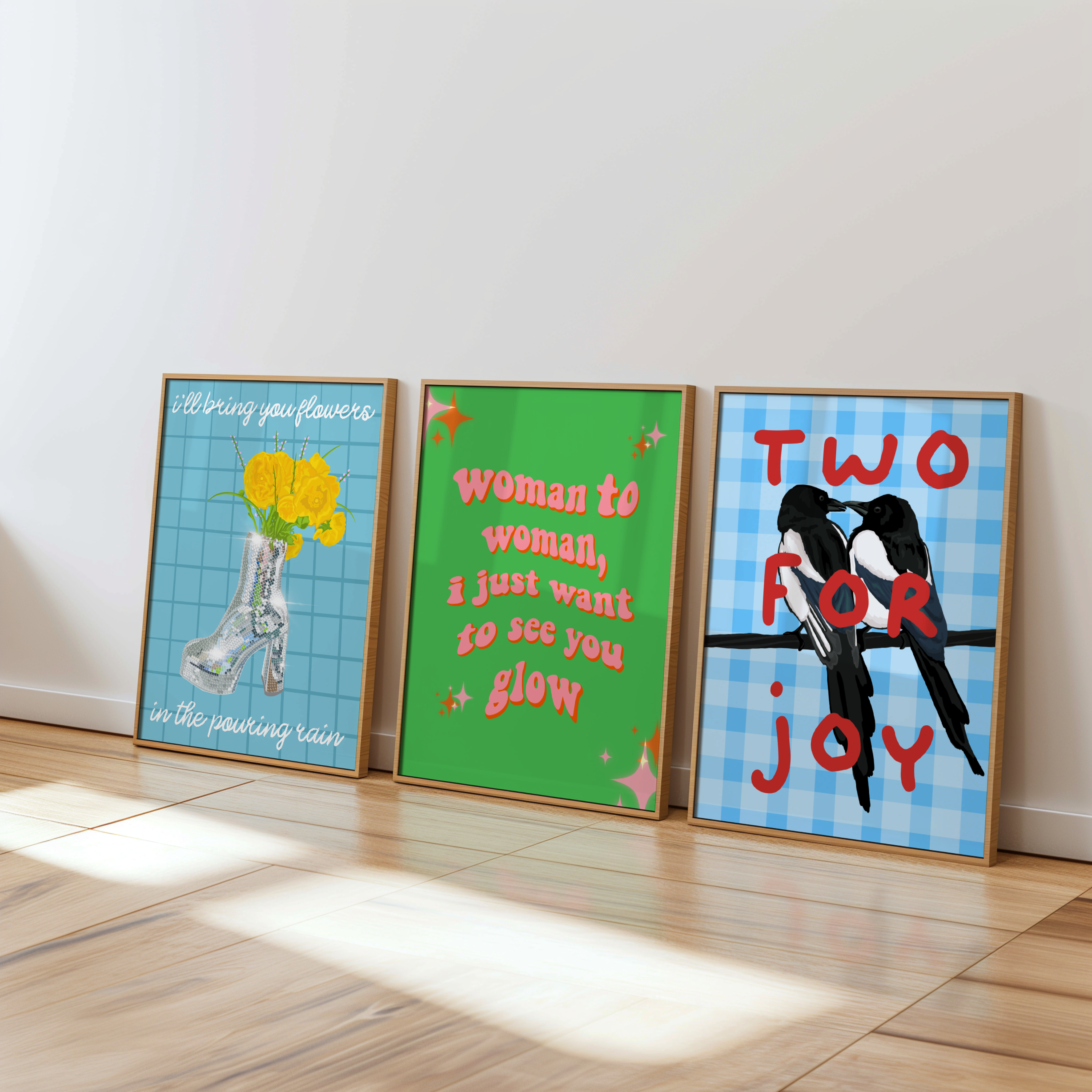 by Rosybum - Wholesale Art Print - Woman To Woman I Just Want To See You Glow - Wall Art Print 2