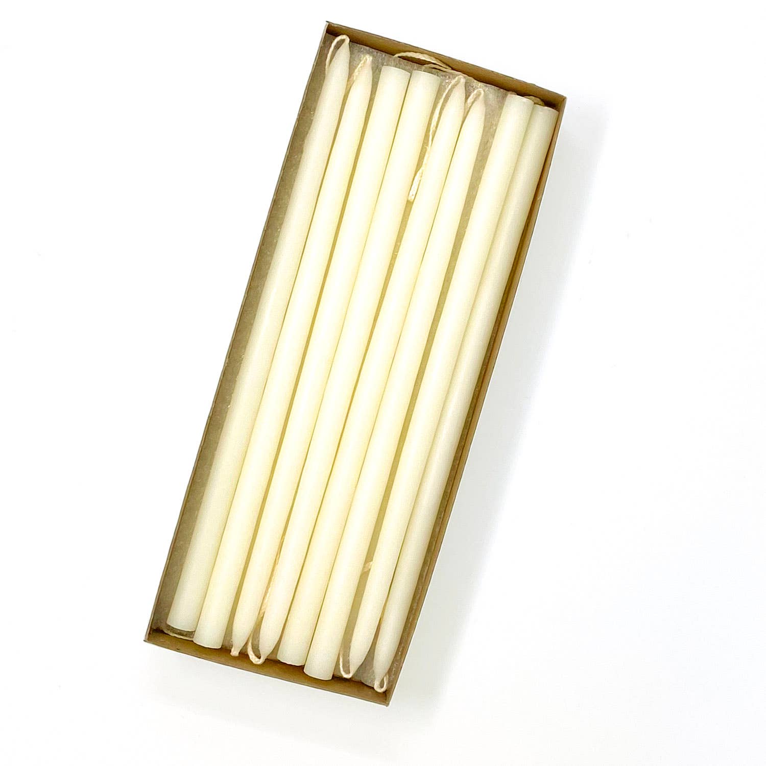 Mole Hollow Candles - Vente Bougies/bougeoirs coniques - Bougies effilées minuscules trempées à la main non parfumées de 10" - 39 couleurs1