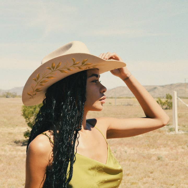 Wild as Heck - Wholesale Cowboy Hat - Women's - The Western Kingsley (cattleman, western, wool) 3