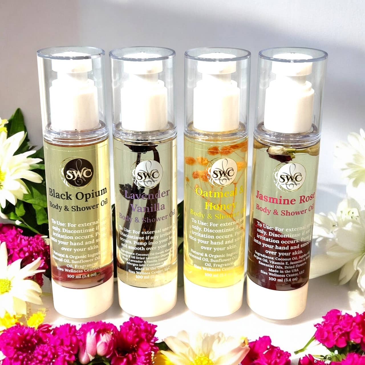 SWC Sisu Wellness Center - Wholesale Bath/Body Oil - Black Opium Body Oil1