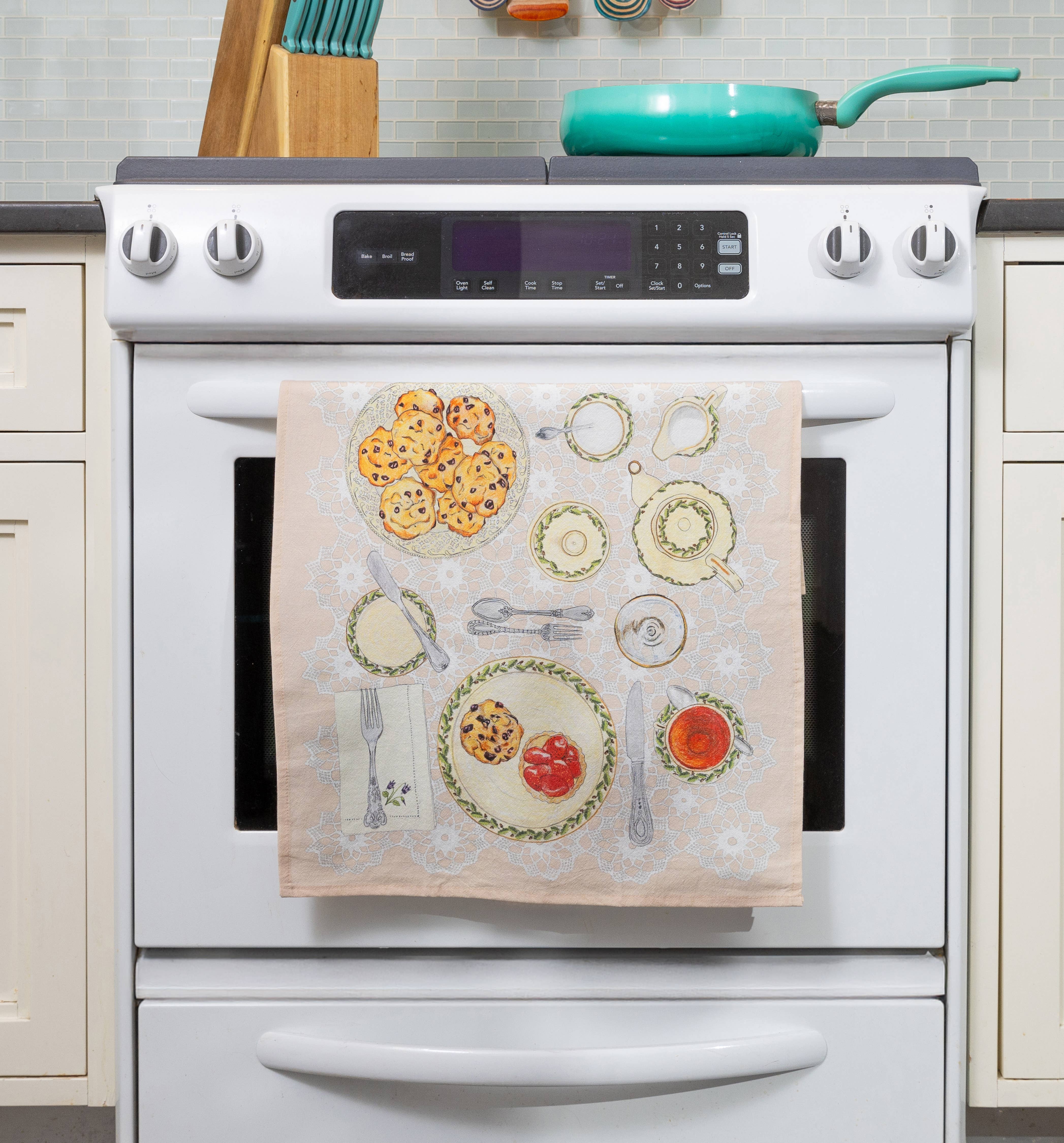 Unemployed Philosophers Guild - Venta al por mayor Paños de cocina - Paño de Cocina Jane Austen con Diseño de la Época Regency2