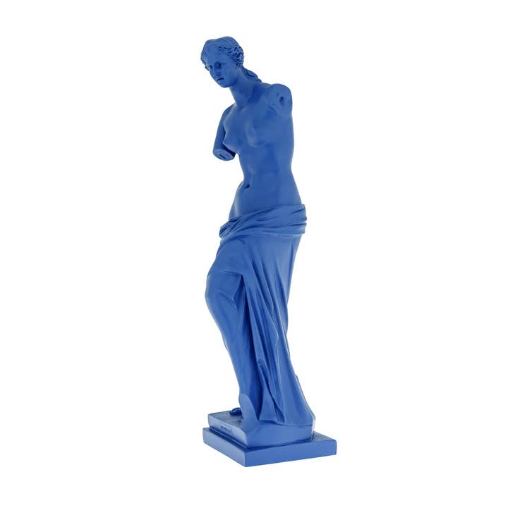 ARTIA LTD – Engroshandel Skulptur – Afrodite af Milos eller Venus de Milo Statue, 40cm Blå Farve