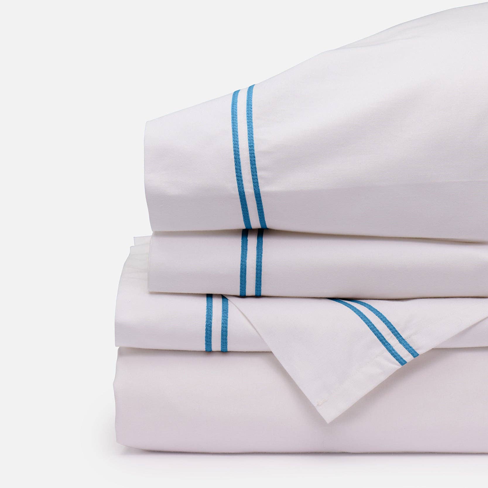 Red Land Cotton - Wholesale Sheet Set - Ella Embroidered Sheet Set3