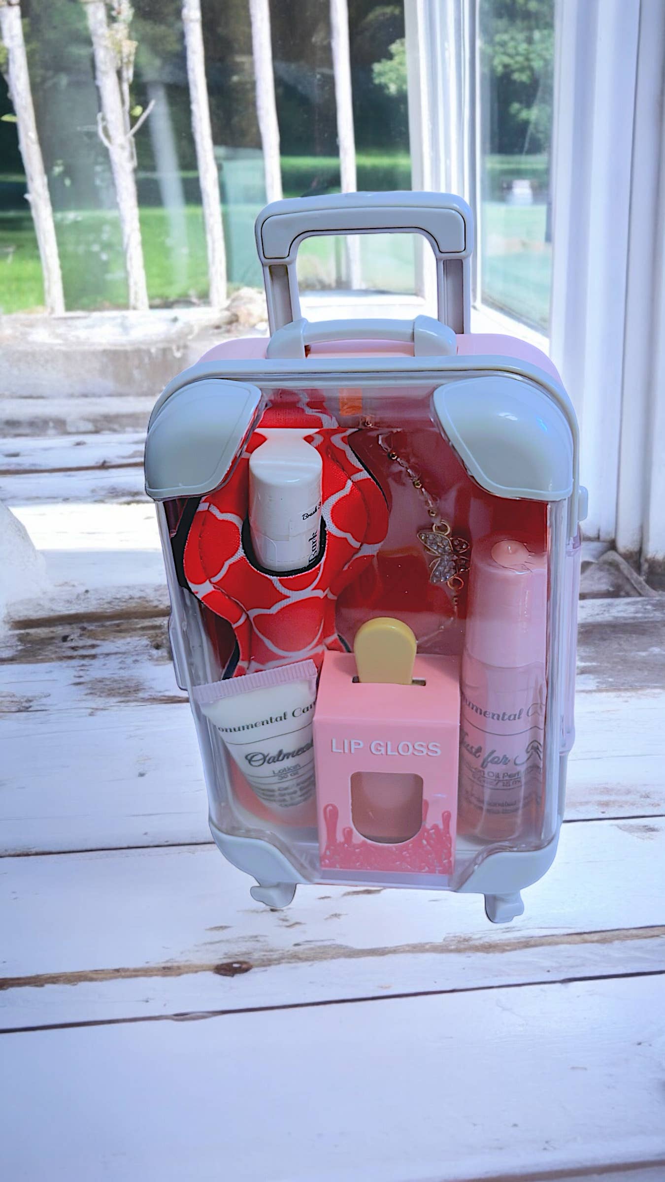 Monumental Candles LLC - Wholesale Makeup/Cosmetic Bag - Mini Cosmetic Suitcase8