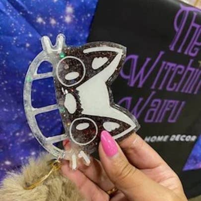 The Witchin Waifu - Wholesale Keychain - Women's - Studio Ghibli Catbus Inspired Cheshire Self-Defense Keychain