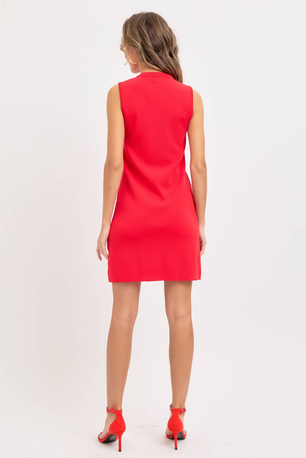 Sweet Lovely by Jen – wholesale Dress – Women's – SHORT  SLEEVELESS KNIT DRESS16