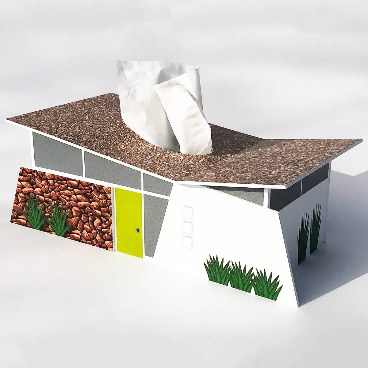 Destination PSP - Vente Boîtes à mouchoirs - Housse pour boîte à mouchoirs Midcentury - Ranch Club Estates3