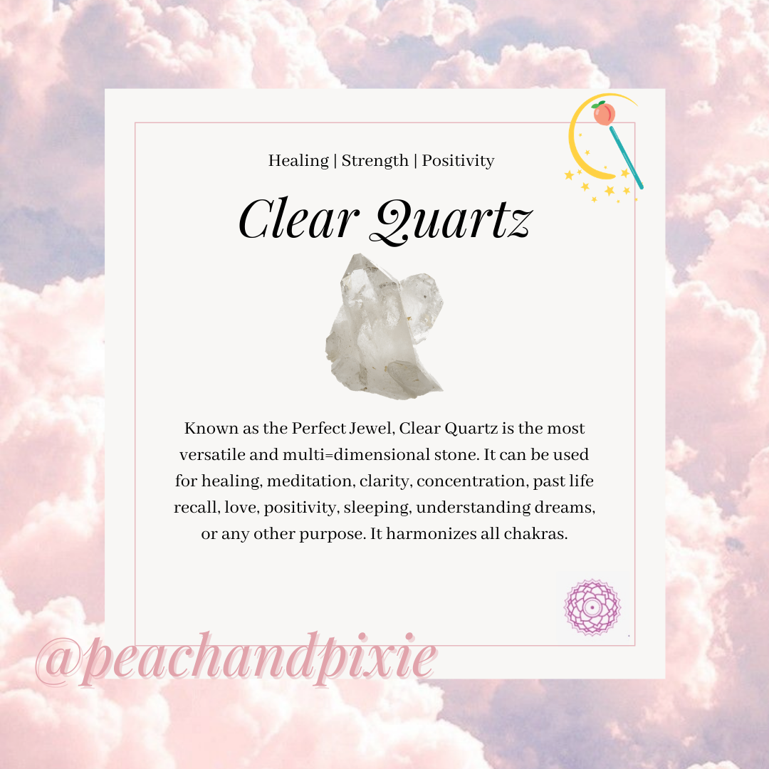 Peach and Pixie - Wholesale Spiritual Stone/Crystal - Clear Quartz Mini Double Terminated Point2