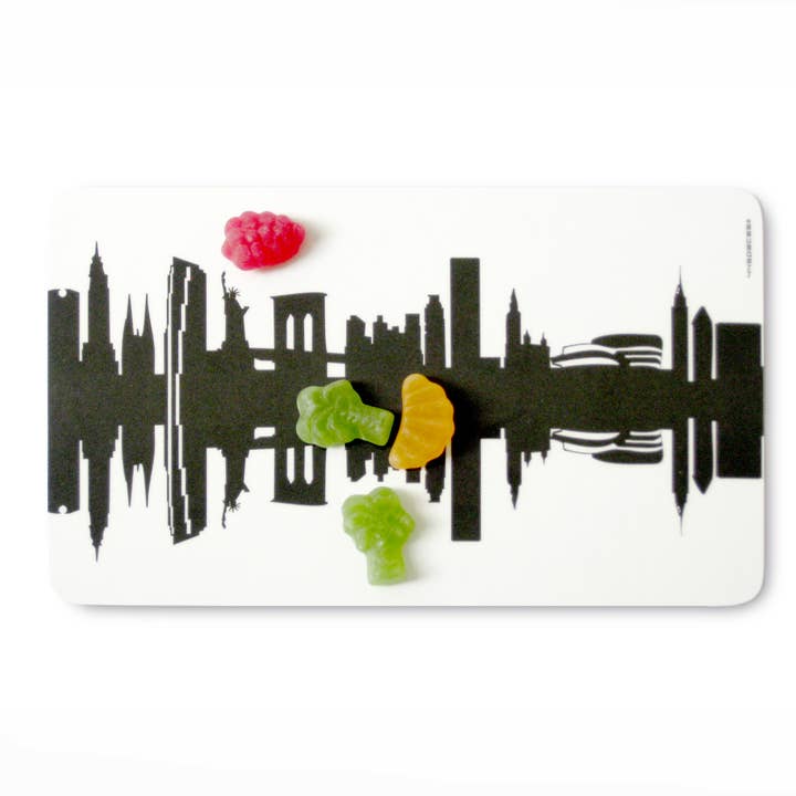 New York ontbijtplankje | zwart voor wholesale door 44spaces